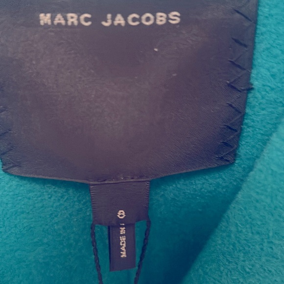 Marc Jacobs
Notch Collar Coat  Color: Bright Teal Size:8 - Picture 4 of 7